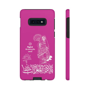 Tough Cases Red Violet (The Land of the Sunset, Maghreb Design)