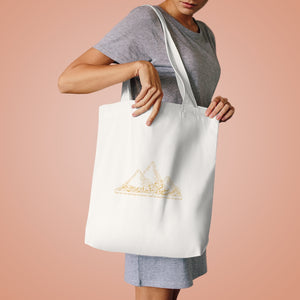 Cotton Tote Bag (The Ambitious, Mountain Design) - Levant 2 Australia