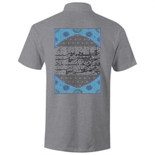 Load image into Gallery viewer, AS Colour Chad - S/S Polo Shirt (Bliss or Misery, Omar Khayyam Poetry) (Double-Sided Print)
