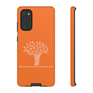 Tough Cases Orange (The Environmentalist, Tree Design)