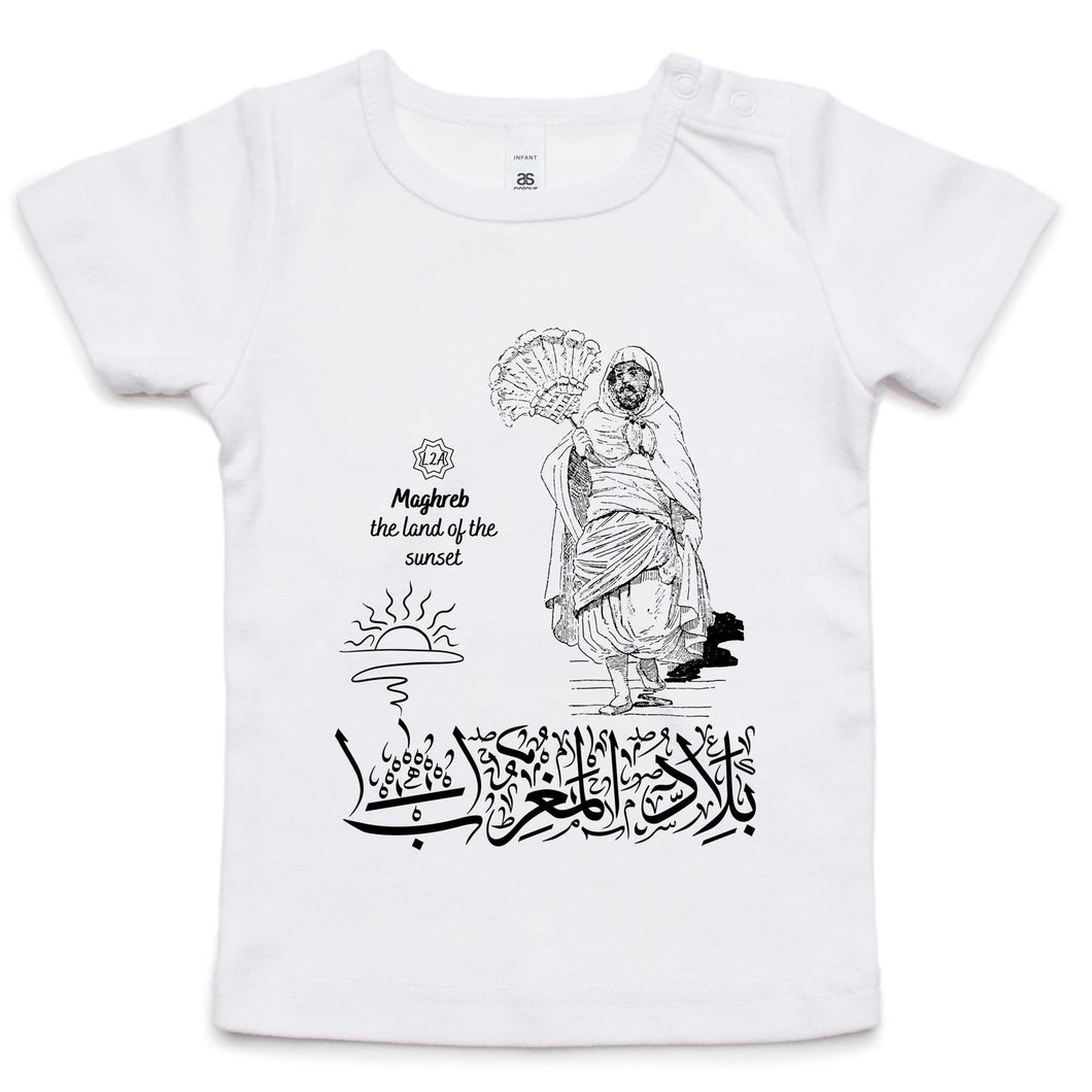 AS Colour - Infant Wee Tee (The Land of the Sunset, Maghreb Design)