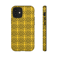 Load image into Gallery viewer, Tough Cases Yellow (Islamic Pattern v22)
