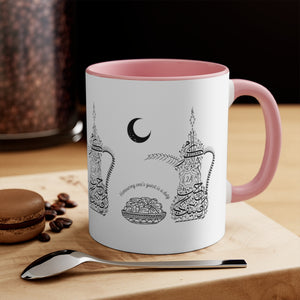 11oz Accent Mug (The Arab Hospitality, Coffee Pot Design)