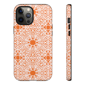 Tough Cases Orange (Islamic Pattern v14)