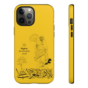 Tough Cases Yellow (The Land of the Sunset, Maghreb Design)
