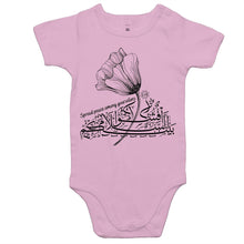 Load image into Gallery viewer, AS Colour Mini Me - Baby Onesie Romper (The Peace Spreader, Flower Design)
