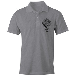 AS Colour Chad - S/S Polo Shirt (Don't Spoil the Soil) (Double-Sided Print)
