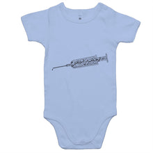 Load image into Gallery viewer, AS Colour Mini Me - Baby Onesie Romper (The Good Health, Needle Design)
