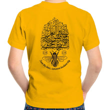 Load image into Gallery viewer, AS Colour Kids Youth Crew T-Shirt (Save the Bees! Conserve Biodiversity!) (Double-Sided Print)
