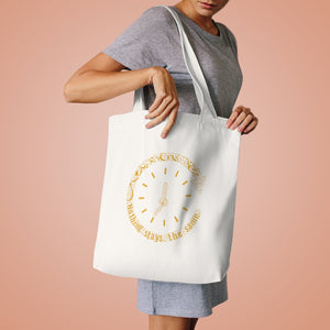 Cotton Tote Bag (The Change, Time Design) - Levant 2 Australia