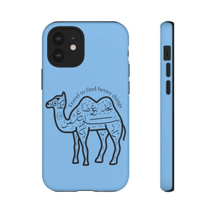 Tough Cases Seagull Blue (The Voyager, Camel Design)