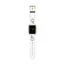 Load image into Gallery viewer, Watch Band White (Arabic Script Edition ʿAyn _ʕ_ ع)
