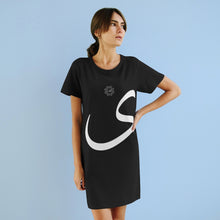 Load image into Gallery viewer, Organic T-Shirt Dress (Arabic Script Edition, Alif maqṣūrah ى) (Front Print)
