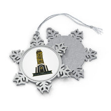 Load image into Gallery viewer, Pewter Snowflake Ornament (Homs, the City of Black Rocks) - Levant 2 Australia
