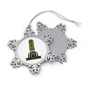 Pewter Snowflake Ornament (Homs, the City of Black Rocks) - Levant 2 Australia