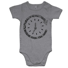 Load image into Gallery viewer, AS Colour Mini Me - Baby Onesie Romper (The Change, Time Design)
