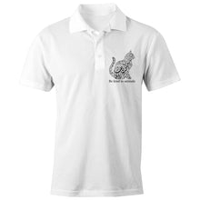 Load image into Gallery viewer, AS Colour Chad - S/S Polo Shirt (The Animal Lover, Cat Design) (Double-Sided Print)
