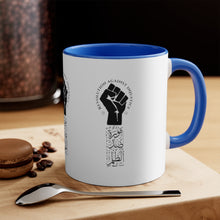 Load image into Gallery viewer, 11oz Accent Mug (The Justice Seeker, Revolution Design)

