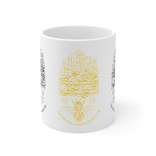 Load image into Gallery viewer, Ceramic Mug 11oz (Save the Bees! Conserve Biodiversity!)
