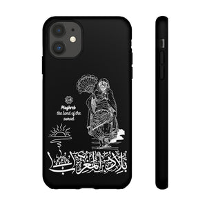 Tough Cases Black (The Land of the Sunset, Maghreb Design)