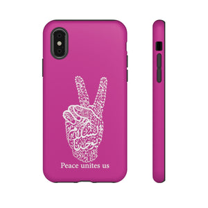 Tough Cases Red Violet (The Pacifist, Peace Design)