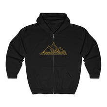 Load image into Gallery viewer, Unisex Heavy Blend™ Full Zip Hooded Sweatshirt (The Ambitious, Mountain Design) - Levant 2 Australia
