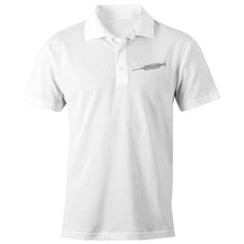 Load image into Gallery viewer, AS Colour Chad - S/S Polo Shirt (The Good Health, Needle Design) (Double-Sided Print)
