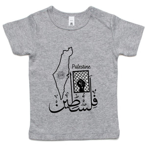 AS Colour - Infant Wee Tee (Palestine Design)