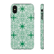 Load image into Gallery viewer, Tough Cases Salem Green (Islamic Pattern v14)
