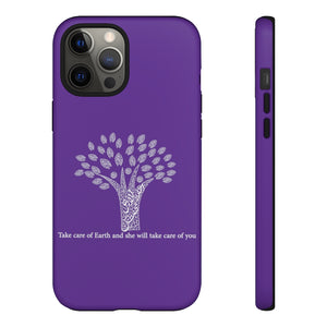 Tough Cases Royal Purple (The Environmentalist, Tree Design)