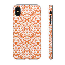 Load image into Gallery viewer, Tough Cases Orange (Islamic Pattern v8)

