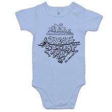 Load image into Gallery viewer, AS Colour Mini Me - Baby Onesie Romper (The Emerald City, Sydney Design)
