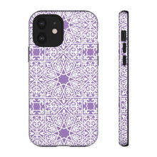 Load image into Gallery viewer, Tough Cases Blue-Magenta (Islamic Pattern v14)
