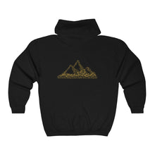 Load image into Gallery viewer, Unisex Heavy Blend™ Full Zip Hooded Sweatshirt (The Ambitious, Mountain Design) - Levant 2 Australia
