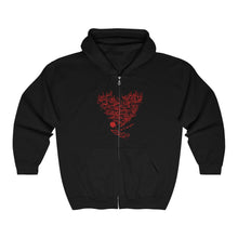 Load image into Gallery viewer, Unisex Heavy Blend™ Full Zip Hooded Sweatshirt (The 31 Ways of Love) (Double-Sided Print)
