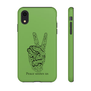 Tough Cases Apple Green (The Pacifist, Peace Design)