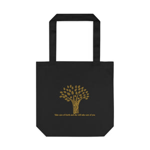 Cotton Tote Bag (The Environmentalist, Tree Design) - Levant 2 Australia