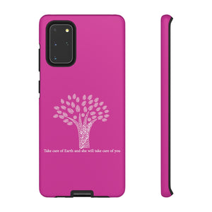 Tough Cases Red Violet (The Environmentalist, Tree Design)