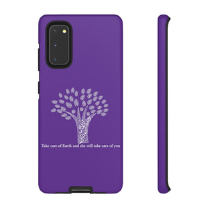Tough Cases Royal Purple (The Environmentalist, Tree Design)