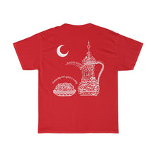 Load image into Gallery viewer, Unisex Heavy Cotton Tee (The Arab Hospitality, Coffee Pot Design) (Double-Sided Print)
