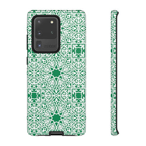 Tough Cases Salem Green (Islamic Pattern v14)