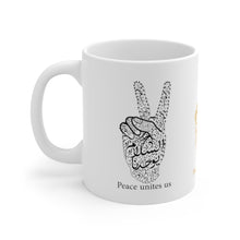 Load image into Gallery viewer, Ceramic Mug 11oz (The Pacifist, Peace Design) - Levant 2 Australia
