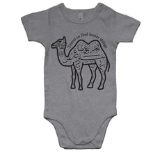 Load image into Gallery viewer, AS Colour Mini Me - Baby Onesie Romper (The Voyager, Camel Design)
