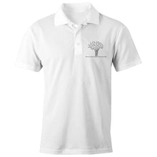Load image into Gallery viewer, AS Colour Chad - S/S Polo Shirt (The Environmentalist, Tree Design) (Double-Sided Print)
