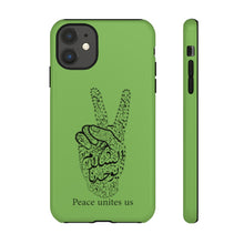 Load image into Gallery viewer, Tough Cases Apple Green (The Pacifist, Peace Design)
