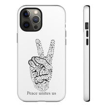 Load image into Gallery viewer, Tough Cases White (The Pacifist, Peace Design)
