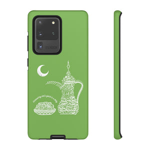 Tough Cases Apple Green (The Arab Hospitality, Coffee Pot Design)