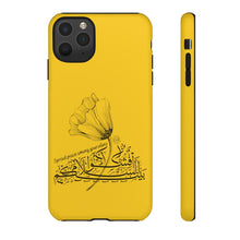 Load image into Gallery viewer, Tough Cases Yellow (The Peace Spreader, Flower Design)
