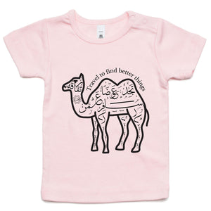 AS Colour - Infant Wee Tee (The Voyager, Camel Design)