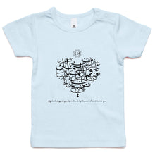 Load image into Gallery viewer, AS Colour - Infant Wee Tee (The Power of Love, Heart Design)
